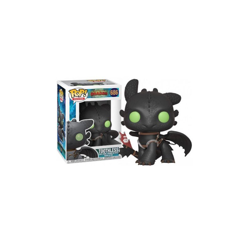 FUNKO POP Toothless 686 - Como Entrenar a tu Dragón - 889698363556