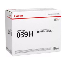 Toner Original CANON 039H Negro - 0288C001 [PAG-25000]