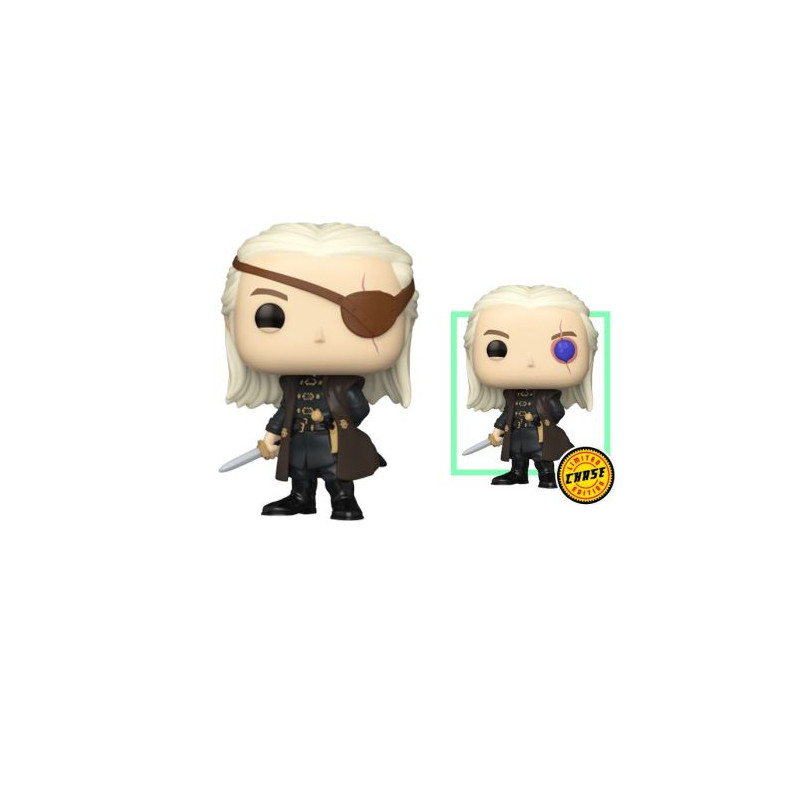 FUNKO POP Aemond Targaryen 13 - La Casa del Dragón Opción Chase Aleatoria Brillante en la Oscuridad - 889698764711