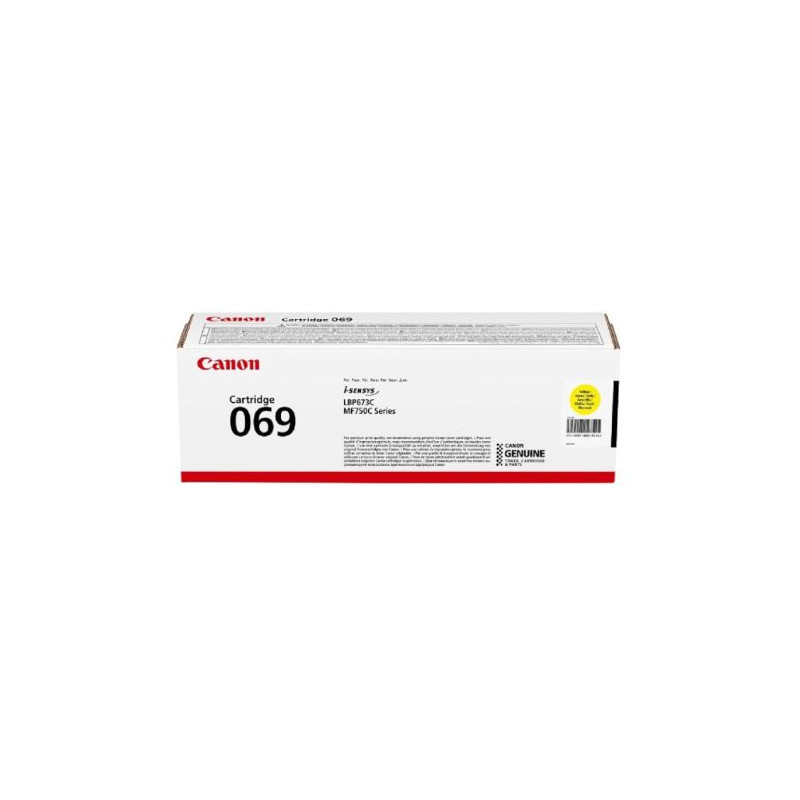 Toner Original CANON 069 Amarillo - 5091C002 [PAG-1900]
