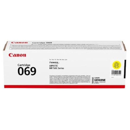 Toner Original CANON 069 Amarillo - 5091C002 [PAG-1900]