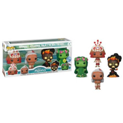 Pack 4 FUNKO POP Moana
