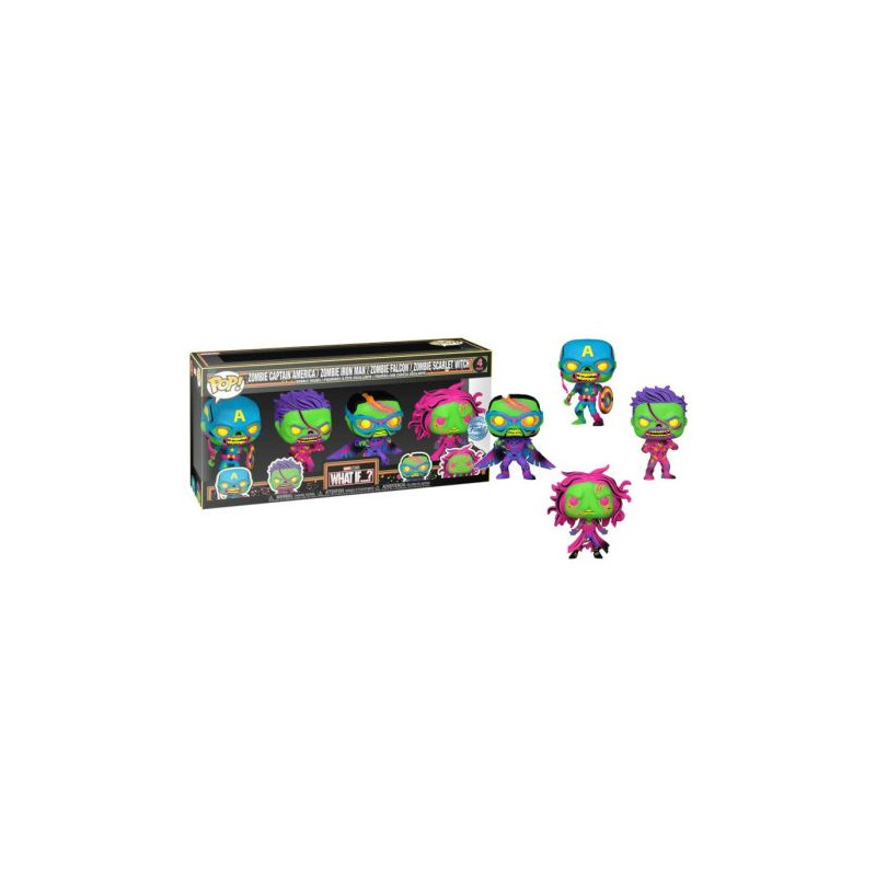 Pack 4 FUNKO POP Capitán Zombie