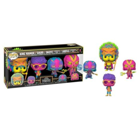 Pack 4 FUNKO POP Rey Namor