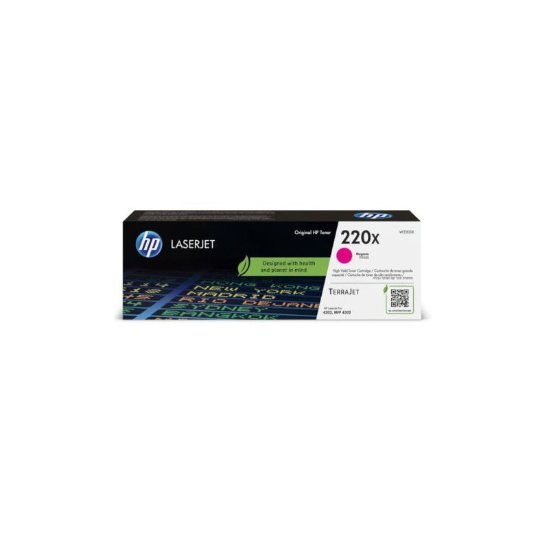 Toner Original HP 220X Magenta - W2203X [PAG-5500]