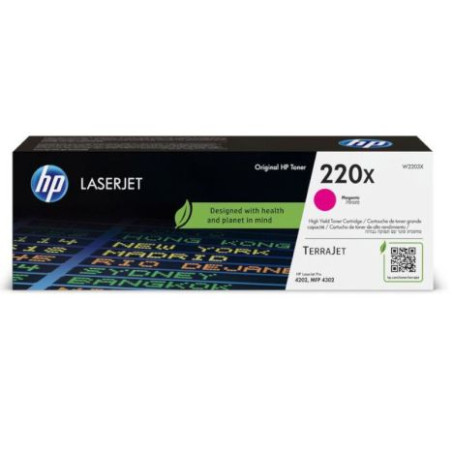 Toner Original HP 220X Magenta - W2203X [PAG-5500]