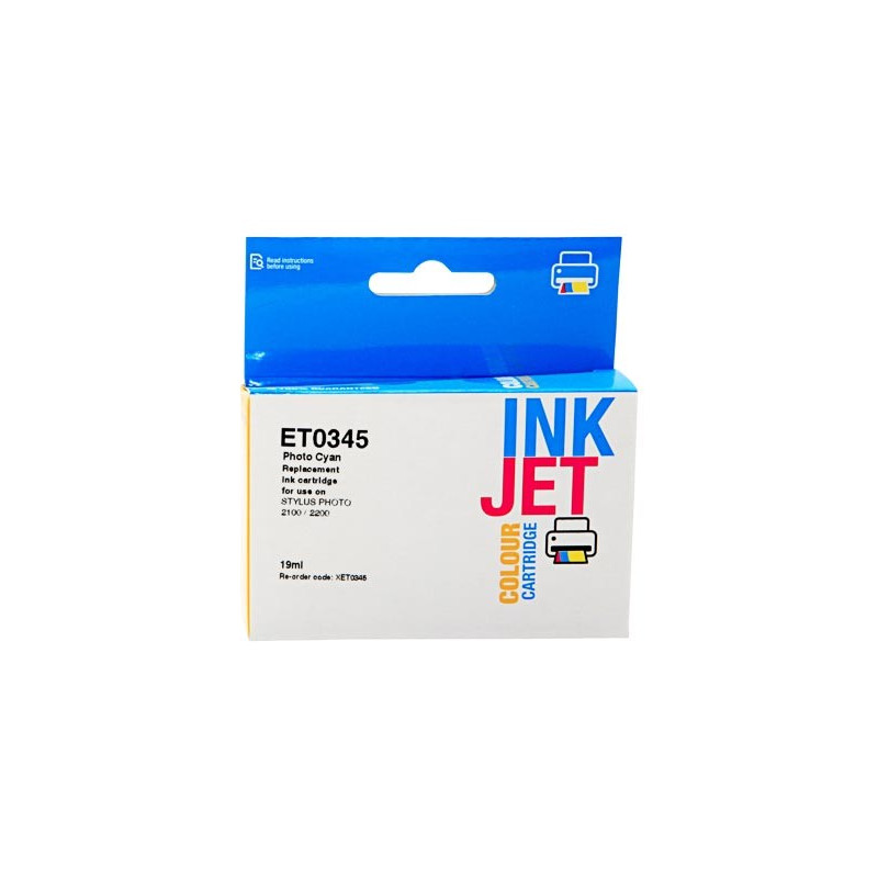Cartucho de tinta  Alternativo EPSON PH CIAN E345