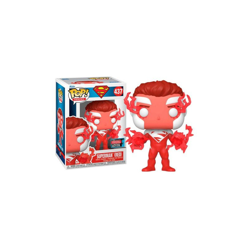 FUNKO POP Super-Man Rojo 437 - Super-Man Edición Limitada - 889698652063