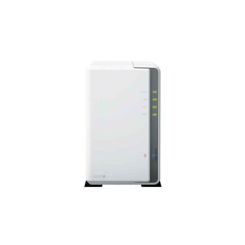 Servidor NAS SYNOLOGY DS223J - 1GB · 2 Bahias · USB · Ethernet