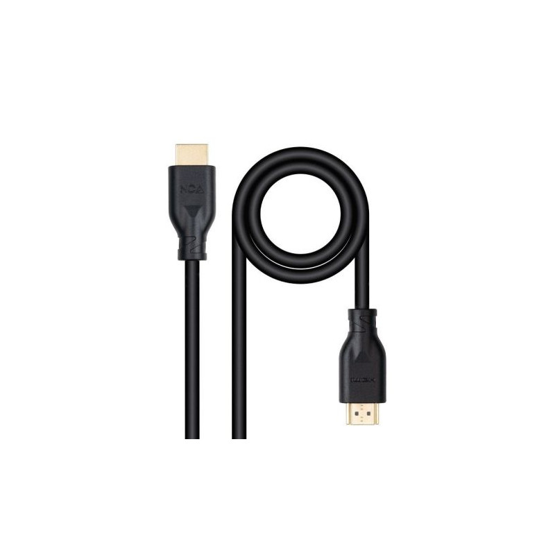 Cable HDMI V2.0 4K Tipo A/M a HDMI A/M - 5 m · Negro