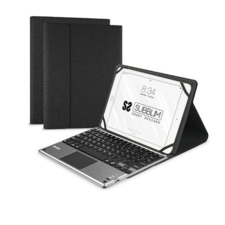 Funda con Teclado para Tablet SUBBLIM Keytab Pro SUB-KT2-BTP001 - 10.1 · 10.8 · BT · Touchpad · Negro