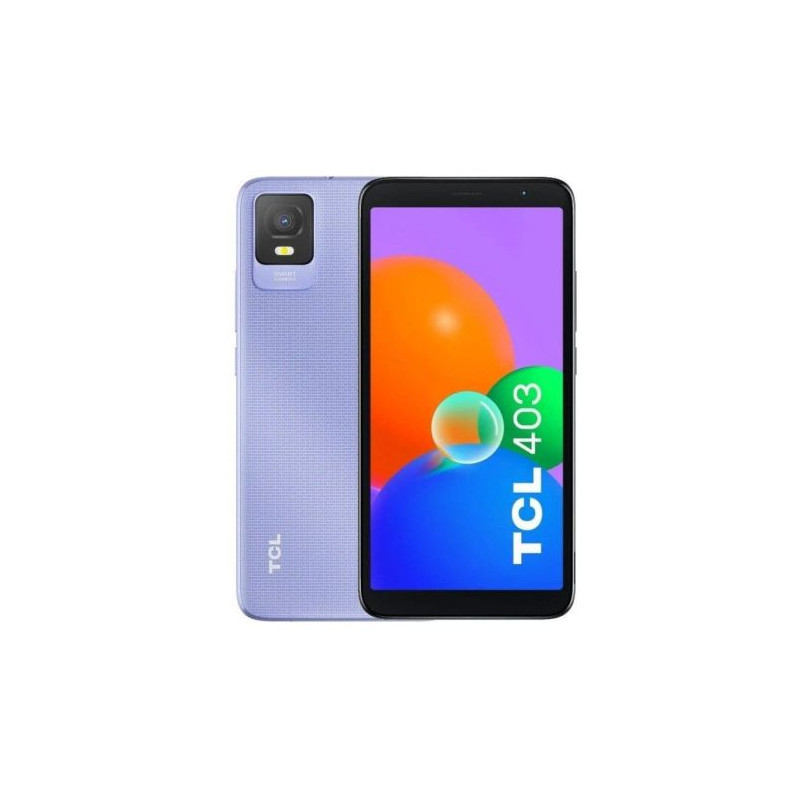 Smartphone TCL 403 - Helio A22 · 6 FW+ · 2G · 256GB · Android 12 · Malva