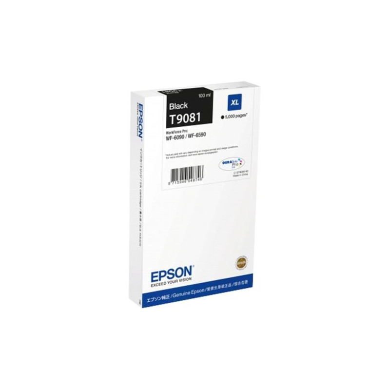 Cartucho  Original EPSON T9081 Negro - C13T908140 [PAG-5000] [ML-100]
