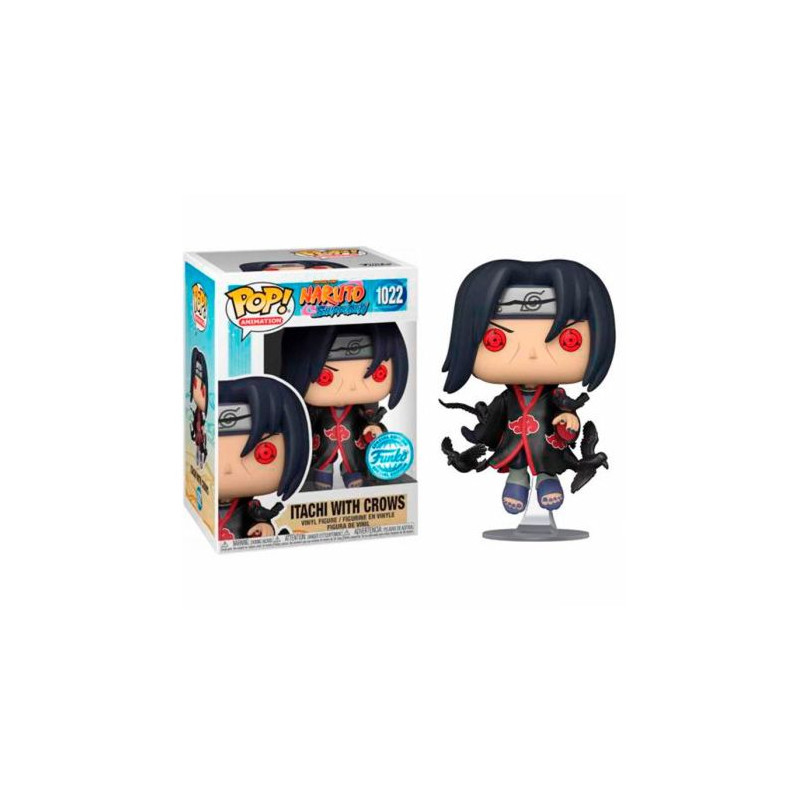 FUNKO POP Itachi con Crows 1022 - Naruto Edición Especial - 889698545815