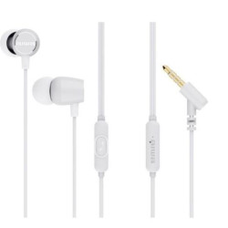 Auriculares con Cable AIWA ESTM-30WT - Jack 3.5mm · 20Hz · Micrófono · Cable 120cm · Blanco