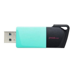 Pendrive KINGSTON DataTraveler Exodia M DTXM/256GB - 256GB · USB 3.2 · Negro/Turquesa
