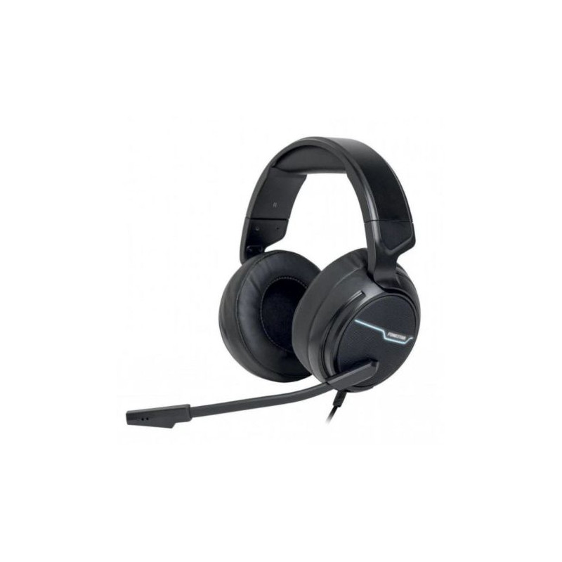 Auriculares Diadema con Cable FONESTAR WIN-U - USB · Cable de 2m · Negro