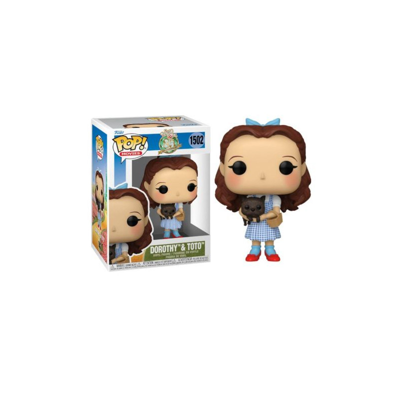 FUNKO POP Dorothy & Toto 1502 - El Mago de Oz - 889698759793
