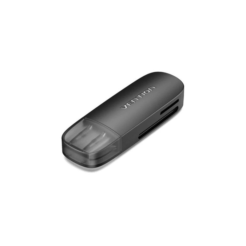 Lector de Tarjetas Externo VENTION CLFB0 - USB 3.0 · SD/TF 1-LUN · Negro