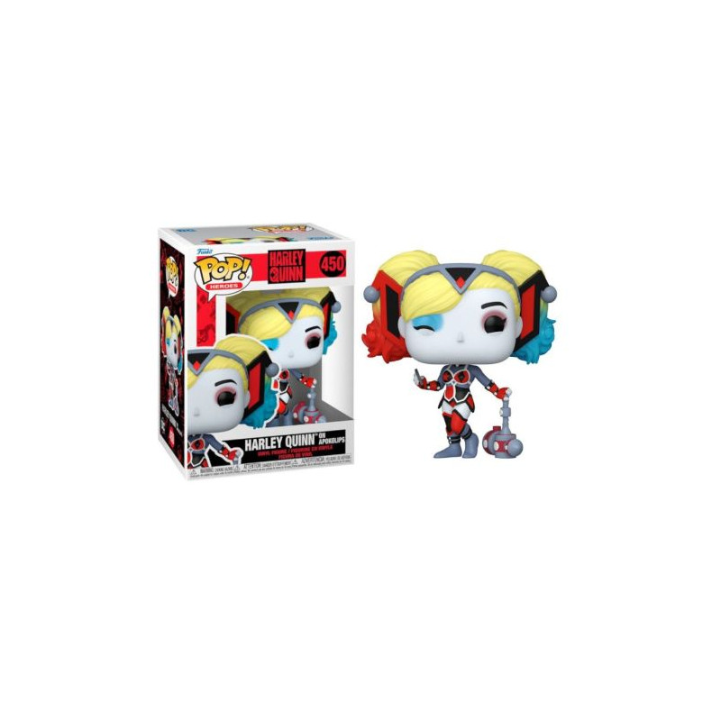 FUNKO POP Harley Quinn con Apokolips 450 - Harley Quinn - 889698656139