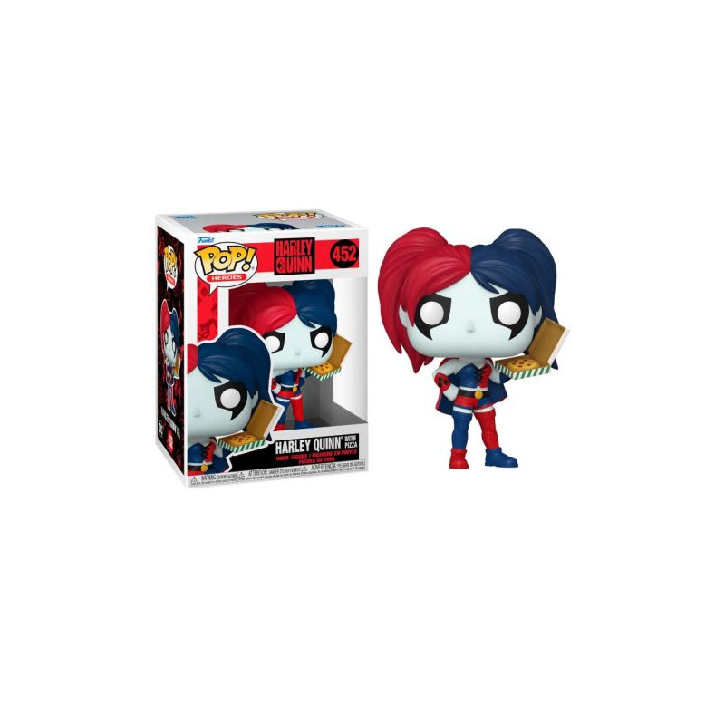 FUNKO POP Harley Quinn con Pizza 452 - Harley Quinn - 889698656153