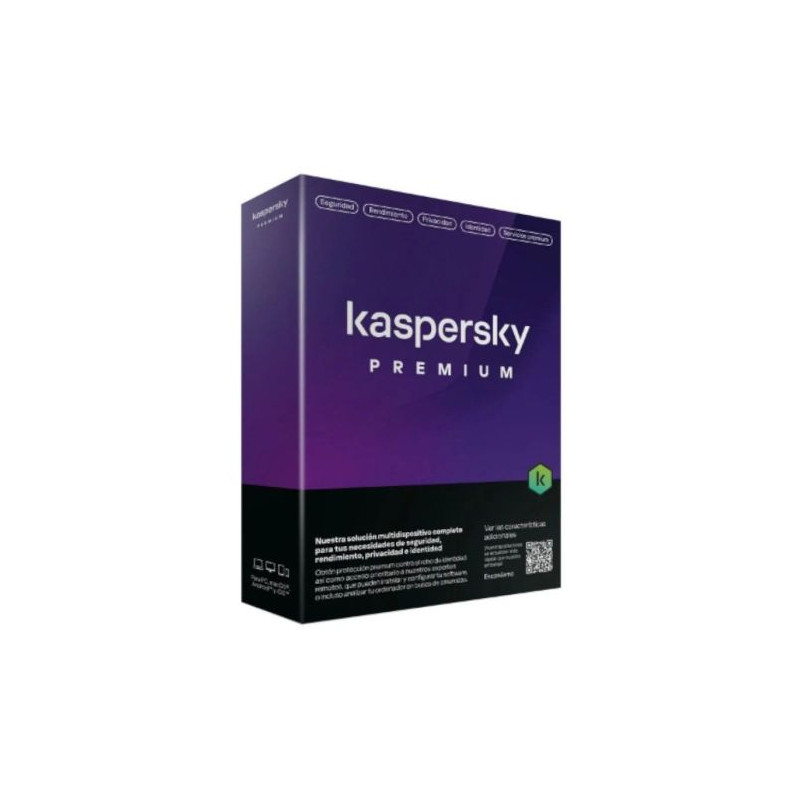 Antivirus KASPERSKY Premium KL1047S5EFS-MSBES - 5 Dispositivos · 1 Año