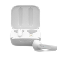 Auriculares Inalámbricos NGS Ártica Move ARTICAMOVEWHITE - BT. 5.3 · Bat. 400mAh · Micrófono · Estuche de Carga · Blanco