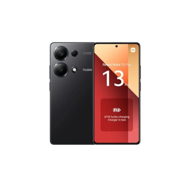 Smartphone XIAOMI Redmi Note 13 Pro MZB0FWYEU - Helio G99 · 6.67 · 12GB · 512GB · Android · Negro