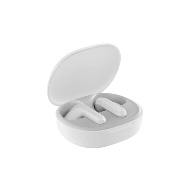 Auriculares Inalámbricos XIAOMI Redmi Buds 4 Lite BHR6919GL - BT. 5.3 · Bat. 320mAh · Micrófono · Estuche de Carga · Blanco