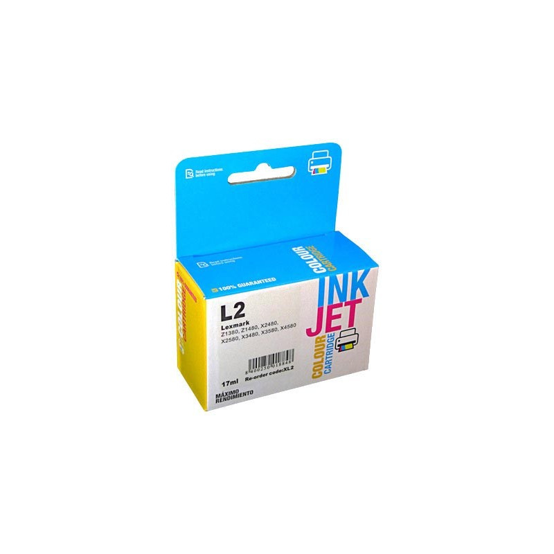 Cartucho de tinta  Alternativo Lexmark 3 COLORES L2