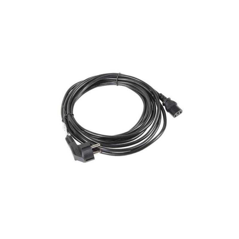 Cable de Alimentación CEE(7-7)/M a C13/H - 10m · Negro