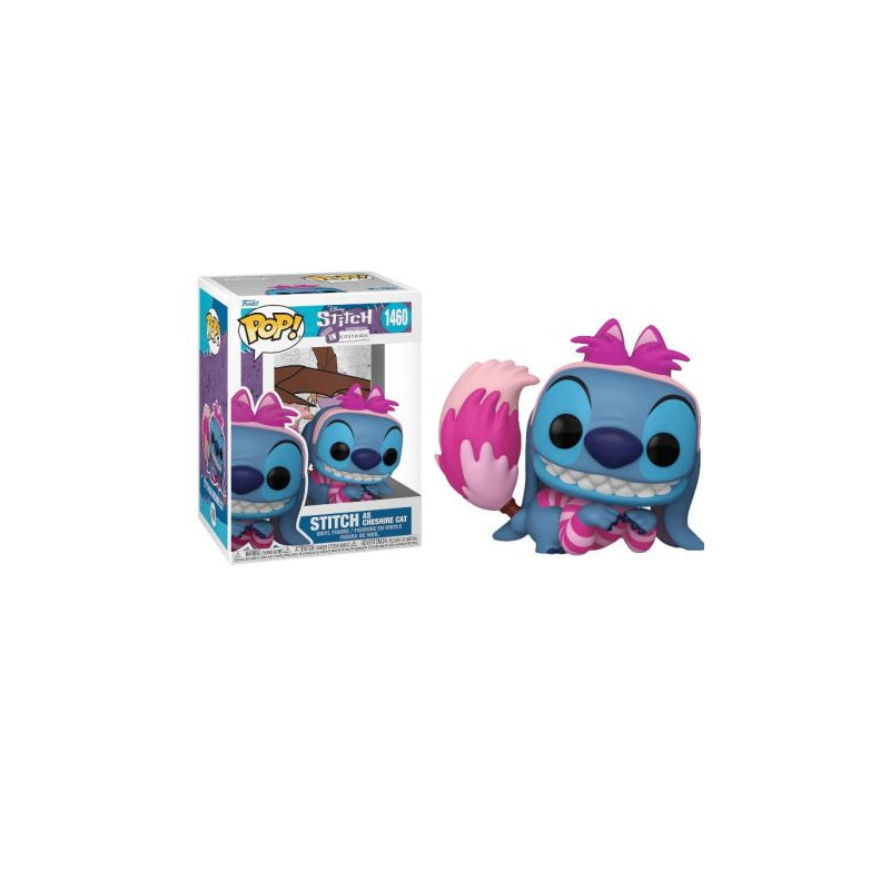FUNKO POP Stitch de Gato Cheshiere 1460 - Lilo y Stitch - 889698751636
