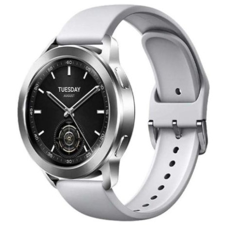 Smartwatch XIAOMI Watch S3 BHR7873GL - 1.43 · 466x466 · 5ATM · Bat. 486mAh · GPS · Plata