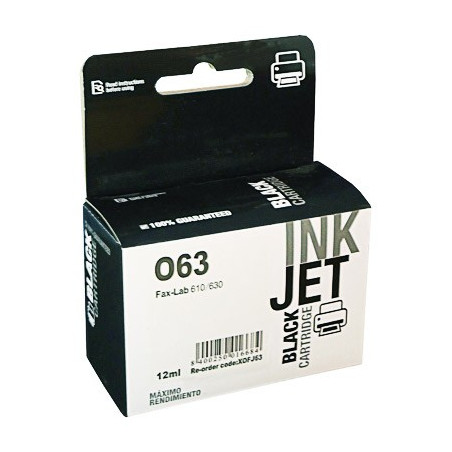 Cartucho de tinta  Alternativo Olivetti NEGRO O63