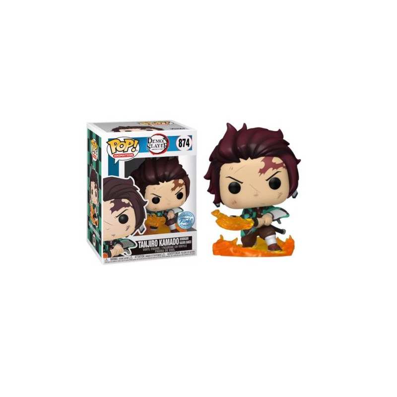 FUNKO POP Tanjiro Kamado 874 - Demon Slayer Edición Especial - 889698522656