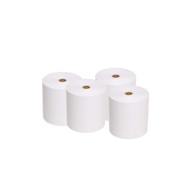 Pack 4 Rollo Papel Térmico FABRISA 110 x 40 x 12 mm - 18129