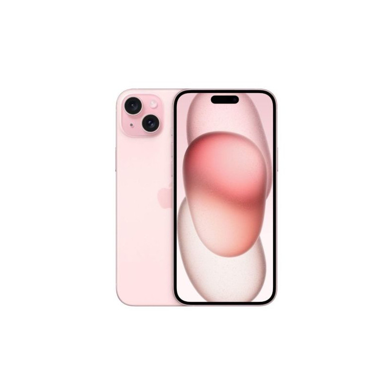 Smartphone APPLE 15 Plus MU1J3QL/A - Chip A16 · 6.7 Súper Retina XDR · 512GB · iOs 17 · Rosa