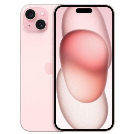 Smartphone APPLE 15 Plus MU1J3QL/A - Chip A16 · 6.7 Súper Retina XDR · 512GB · iOs 17 · Rosa
