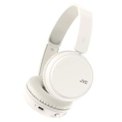 Auriculares Diadema Inalámbricos JVC HA-S36W-W-U- USB · BT 5.2 · Micrófono · Blanco