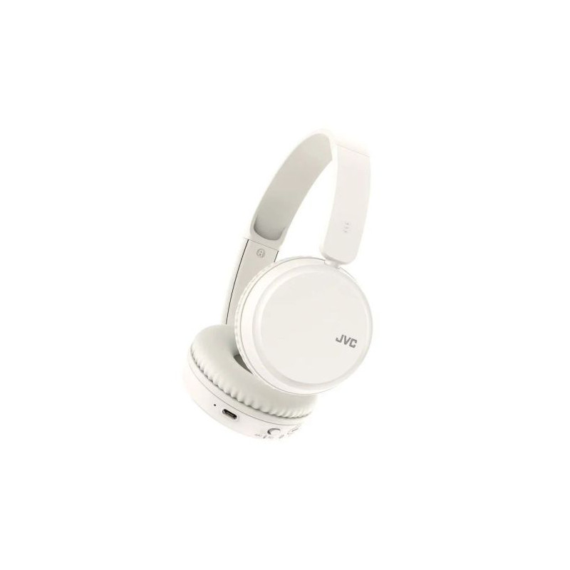 Auriculares Diadema Inalámbricos JVC HA-S36W-W-U- USB · BT 5.2 · Micrófono · Blanco