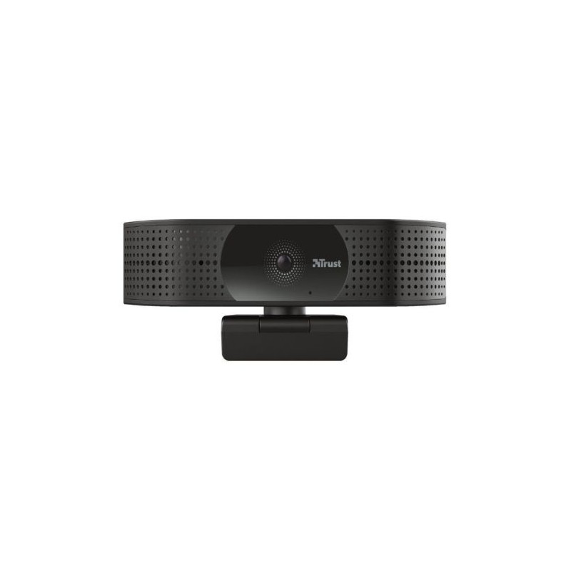 Webcam TRUST TW-350 24422 - 3840x2160 UHD · Micrófono · Enfoque Automático · USB 2.0 · PC
