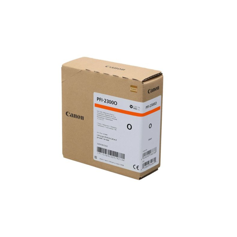 Cartucho  Original CANON PFI-2300O Naranja - 5283C001[ML-330]