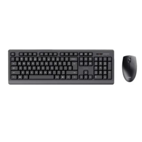 Pack Inalámbrico TRUST Primo Wireless - USB · Teclado y Ratón · Negro