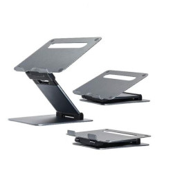 Soporte para Portátil LIFELONG LF-LL230-GR - 10 a 17 · Altura Ajustable 51cm · Gris
