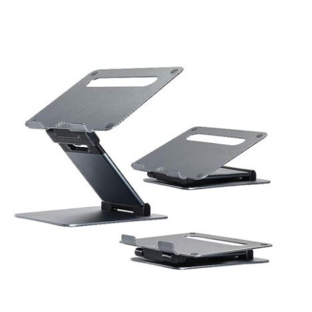 Soporte para Portátil LIFELONG LF-LL230-GR - 10 a 17 · Altura Ajustable 51cm · Gris