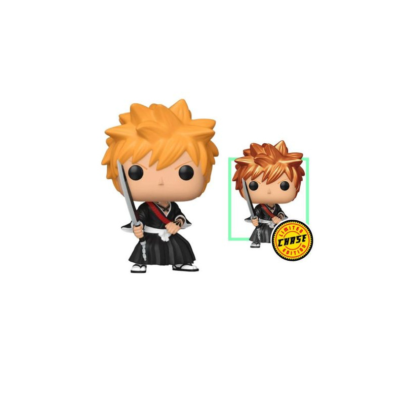 FUNKO POP Ichigo Kurosaki 1610 - Bleach Opción Chase Aleatoria- 889698755085