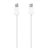 Cable USB Tipo C/M a USB Tipo C/M - 60W · 1m · Blanco