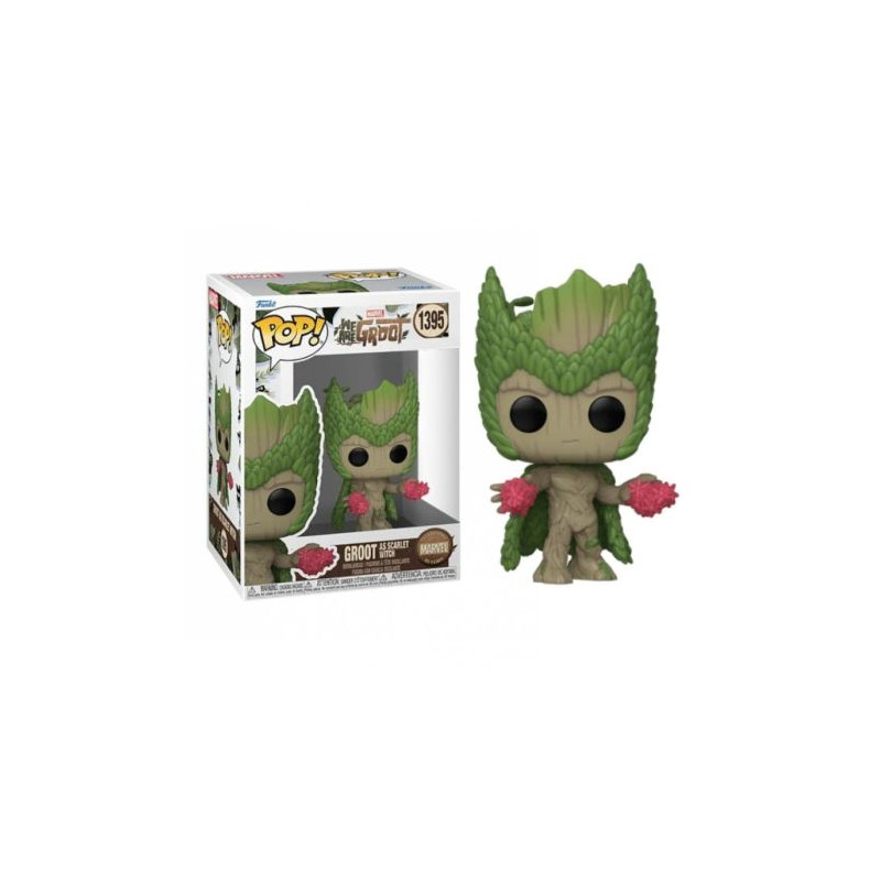 FUNKO POP Groot de Bruja Escarlata 1395 - Somos Groot - 889698795180