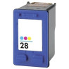 Cartucho de tinta  Reciclado HP 3 COLORES H28