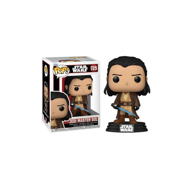 FUNKO POP Sol Maestro Jedi 725 - Star Wars The Acolyte - 889698797580